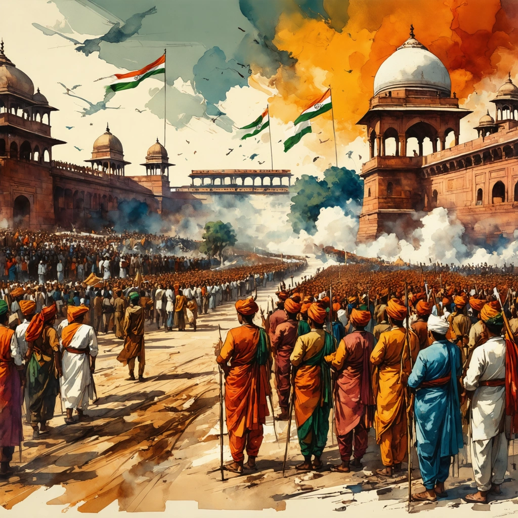 Revolutionary Movements’ Ideals Impact: Celebrate the impact of ideals that fueled India’s revolutionary movements.